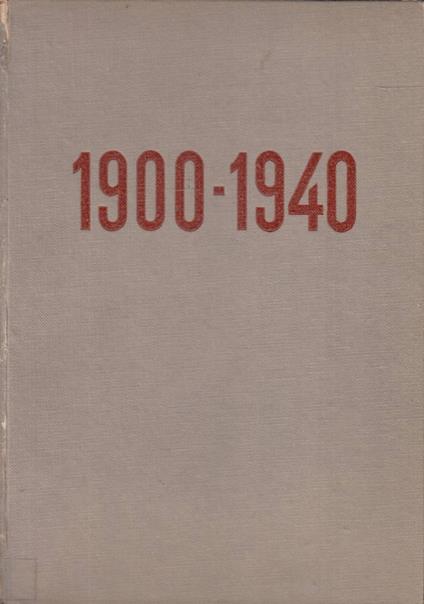 1900-1940. Couleurs des maitres - George Besson - copertina