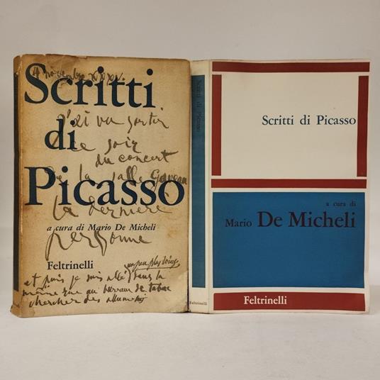 Scritti di Picasso - copertina