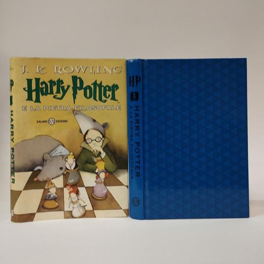 Harry Potter e la pietra filosofale - J. K. Rowling - copertina