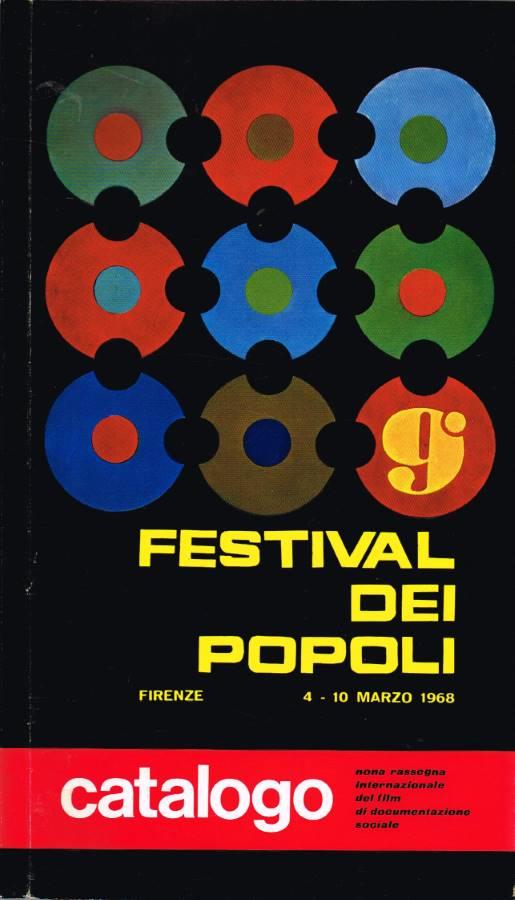 9.o Festival dei Popoli - IX Rassegna Internazionale del Film di Documentazione Sociale - Catalogo - copertina