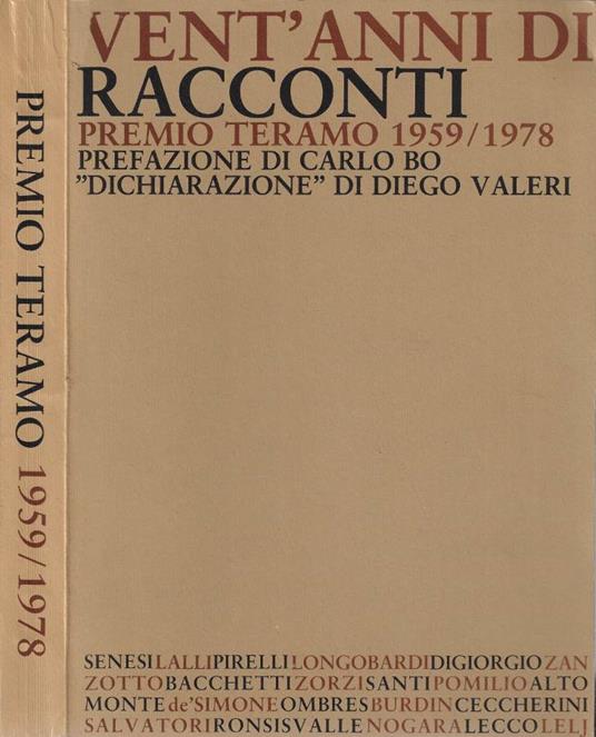 Vent' anni di racconti - copertina