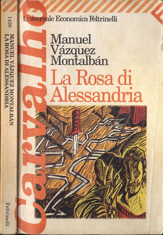 La Rosa di Alessandria - Manuel Vázquez Montalbán - copertina