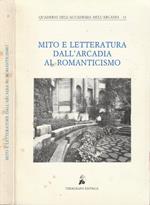 Mito e letteratura dall'Arcadia al Romanticismo