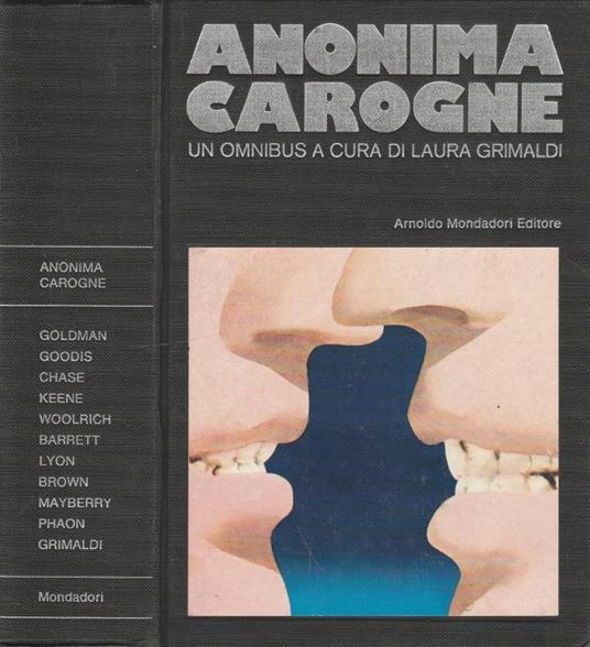 Anonima carogne - Laura Grimaldi - copertina