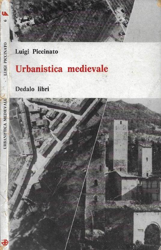 Urbanistica medievale - Luigi Piccinato - copertina