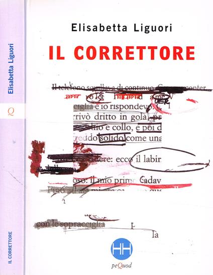 Il correttore - Elisabetta Liguori - copertina