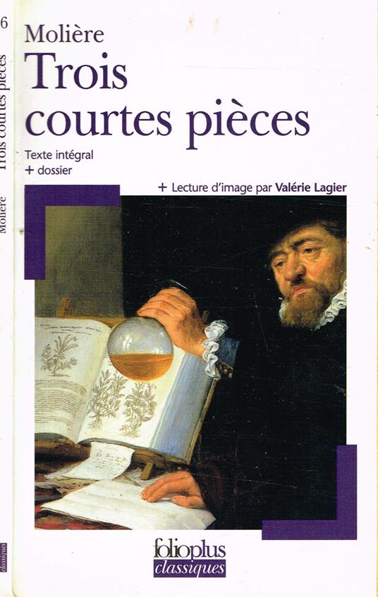 TROIS COURTES PIECES - Molière - copertina