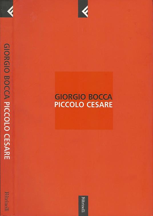 Piccolo Cesare - Giorgio Bocca - copertina