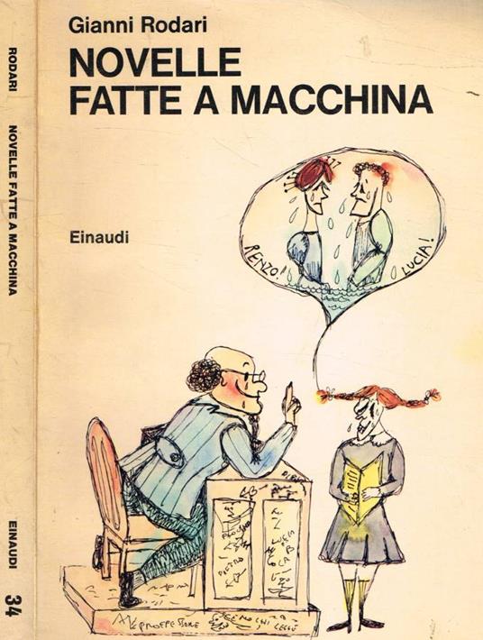 Novelle fatte a macchina - Gianni Rodari - copertina