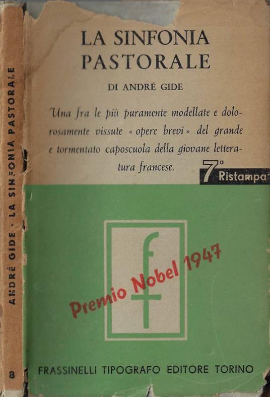 La sinfonia pastorale - André Gide - copertina