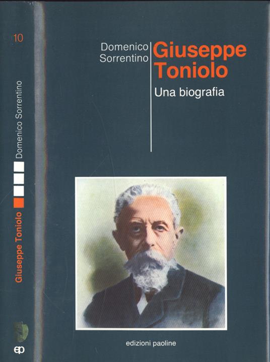 Giuseppe toniolo - Domenico Sorrentino - copertina