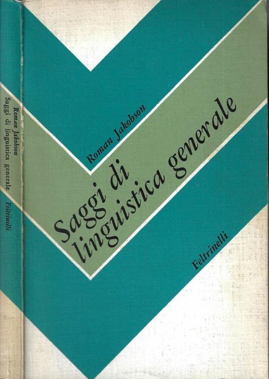 Saggi di linguistica generale - Roman Jakobson - copertina