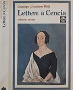 Lettere a Cencia. Vincenza Perozzi Roberti. Volume primo