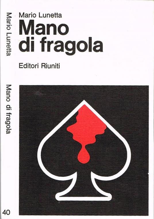 Mano di fragola - Mario Lunetta - copertina