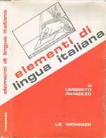 Elementi di lingua italiana