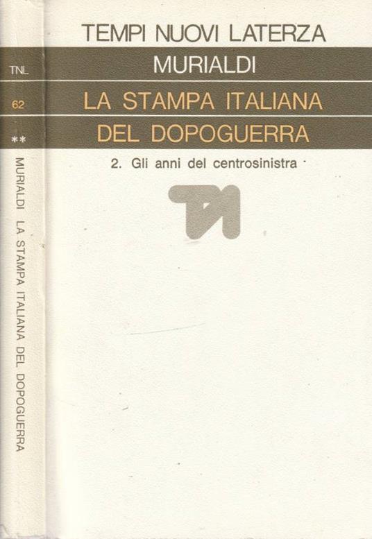 La stampa italiana del dopoguerra vol 2 - Paolo Murialdi - copertina