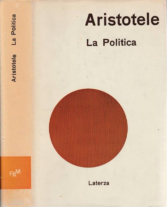 La politica - Aristotele - copertina