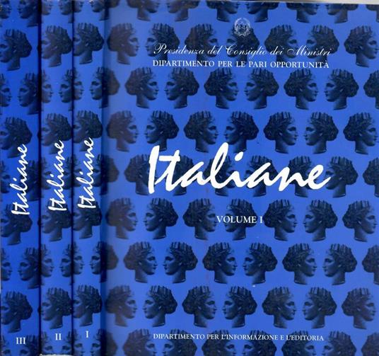 Italiane Vol. I-II-III - Eugenia Roccella - copertina