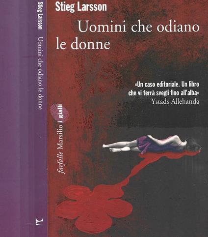 Uomini che odiano le donne - Stieg Larsson - copertina