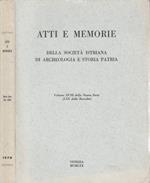 Atti e memorie della Società Istriana di Archeologia e Storia Patria vol XVIII nuova serie (LXX della Raccolta) 1970