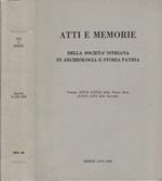 Atti e memorie della Società Istriana di Archeologia e Storia Patria vol XXVII-XXVIII nuova serie (LXXIX-LXXX della Raccolta) 1979-1980