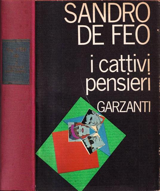 I cattivi pensieri - Sandro De Feo - copertina