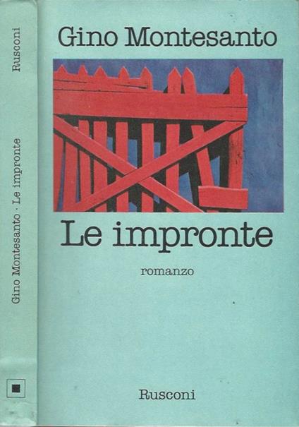 Le impronte - Gino Montesanto - copertina