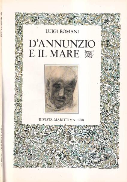 D'Annunzio e il mare - Luigi Romani - copertina
