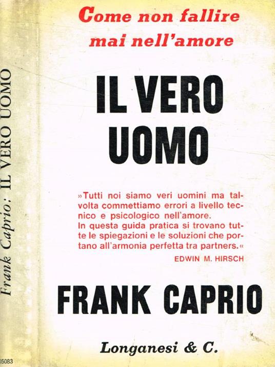 Il vero uomo - Frank S. Caprio - copertina