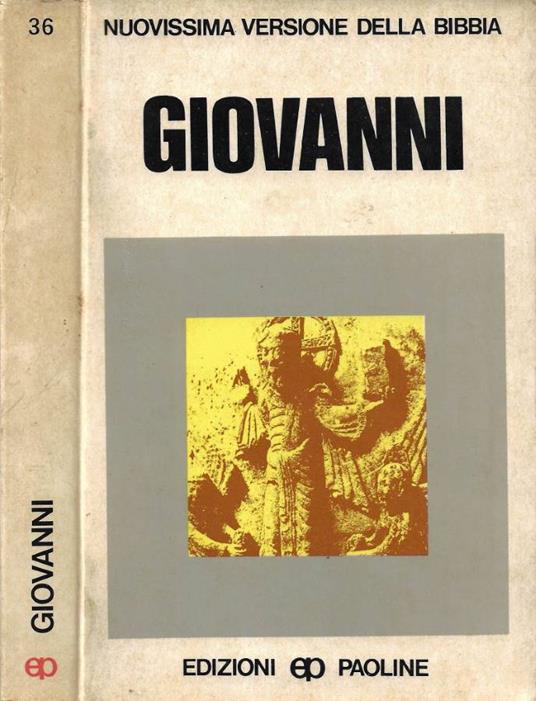 Giovanni - Giuseppe Segalla - copertina