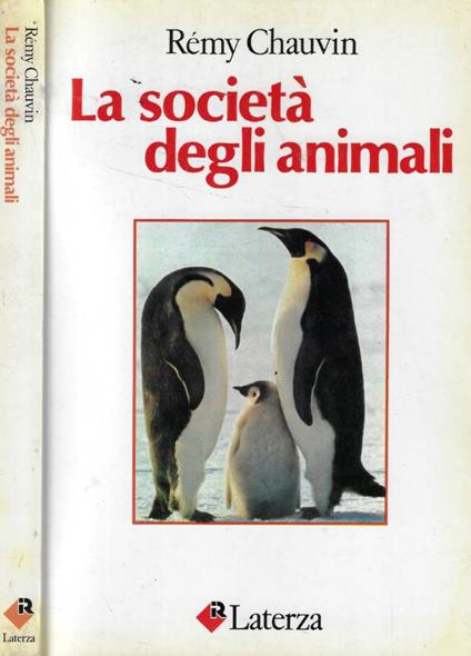 La società degli animali - Rémy Chauvin - copertina