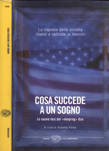 Cosa succede a un sogno - Roberto Festa - copertina