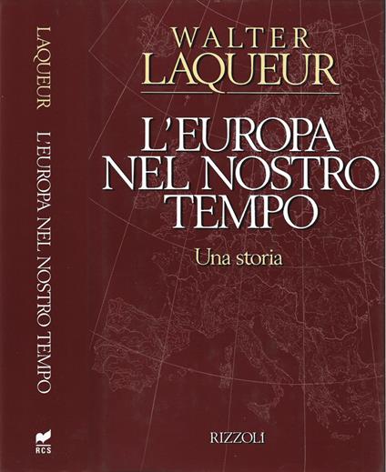 L' Europa nel nostro tempo - Walter Laqueur - copertina