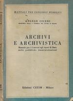 Archivi e archivistica