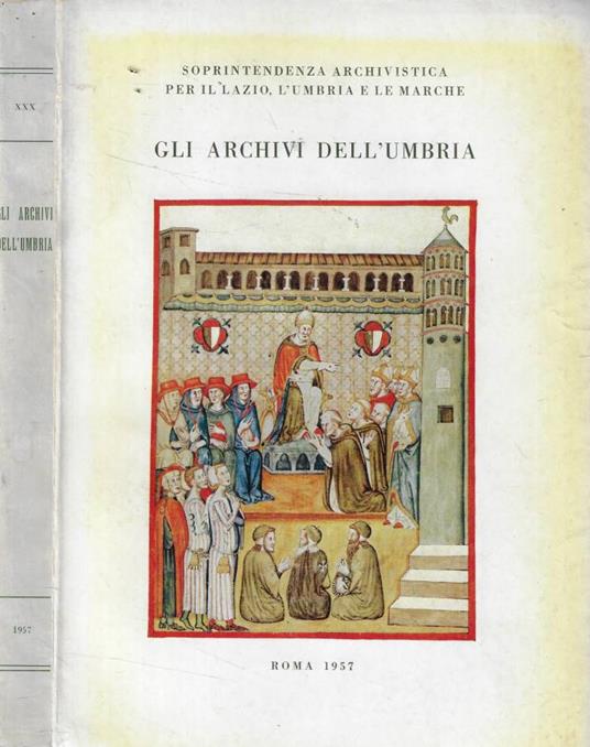 Gli archivi dell'Umbria - copertina