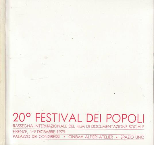 20° Festival dei Popoli - copertina