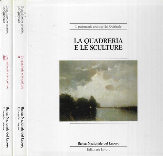 La Quadreria e le sculture - copertina