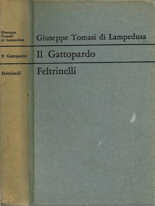 Il Gattopardo - Tomasi di Lampedusa Giuseppe - copertina