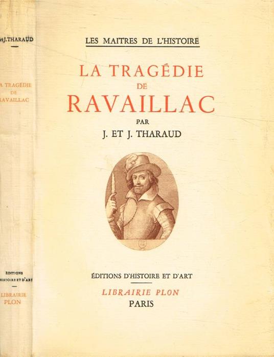 La tragédie de Ravaillac - copertina