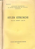 Studi Etruschi