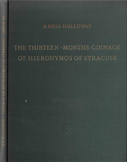 The thirteen months coinage of Hieronymos os Syracuse - copertina