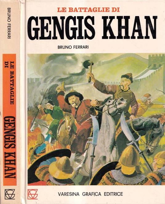 Le battaglie di Gengis Khan - copertina