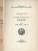 Scritti. Vol. II: Diario romano, parte II