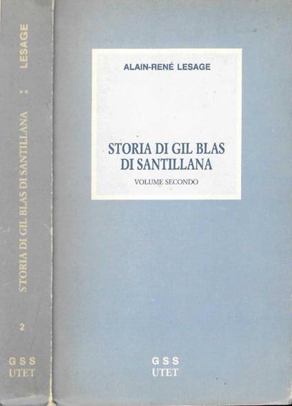 Storia di Gil Blas di Santillana - copertina