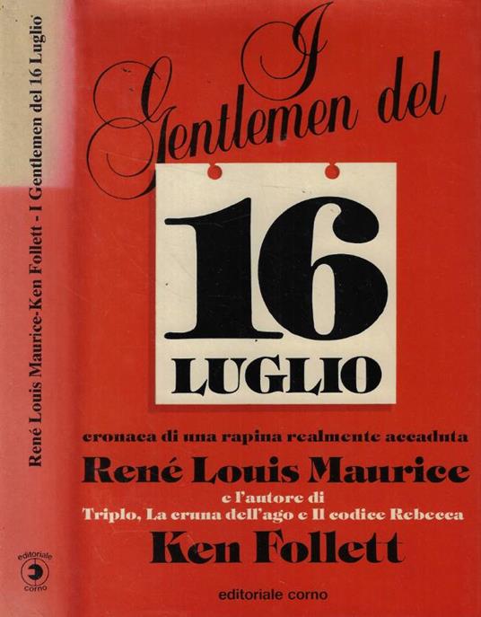 I gentlemen del 16 Luglio - copertina