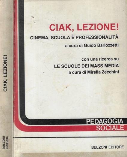 Ciak, lezione! - copertina