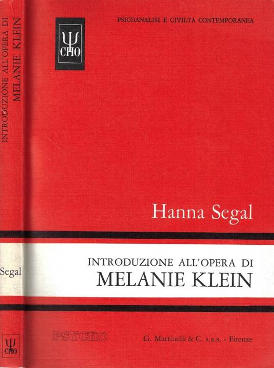 Introduzione all'opera di Melanie Klein - copertina