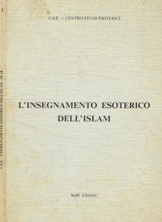 L' insegnamento esoterico dell'Islam - copertina