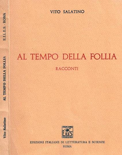 Al tempo della follia - copertina