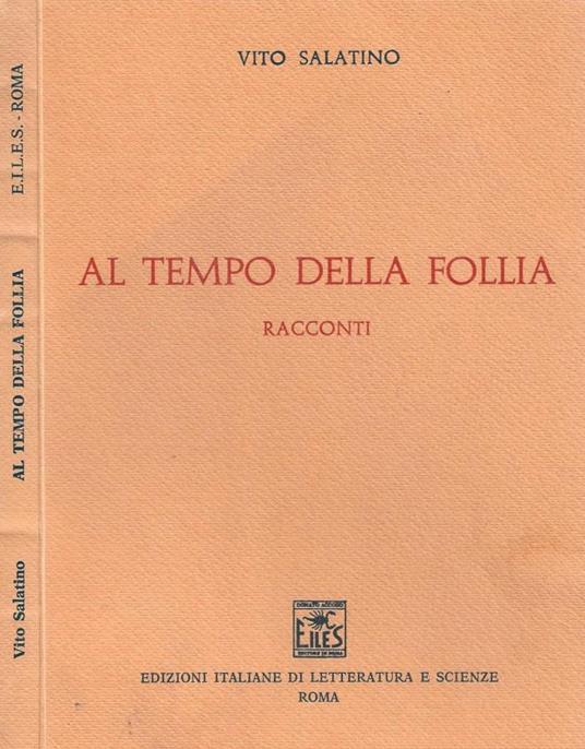 Al tempo della follia - copertina